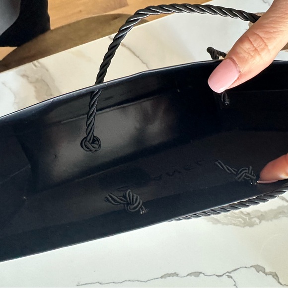 Like New Size Small Chanel Signature Paper Shopping Bag/Tote 10” X 8” X 3” - Picture 7 of 8